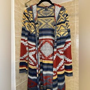 Hoodie long sweater